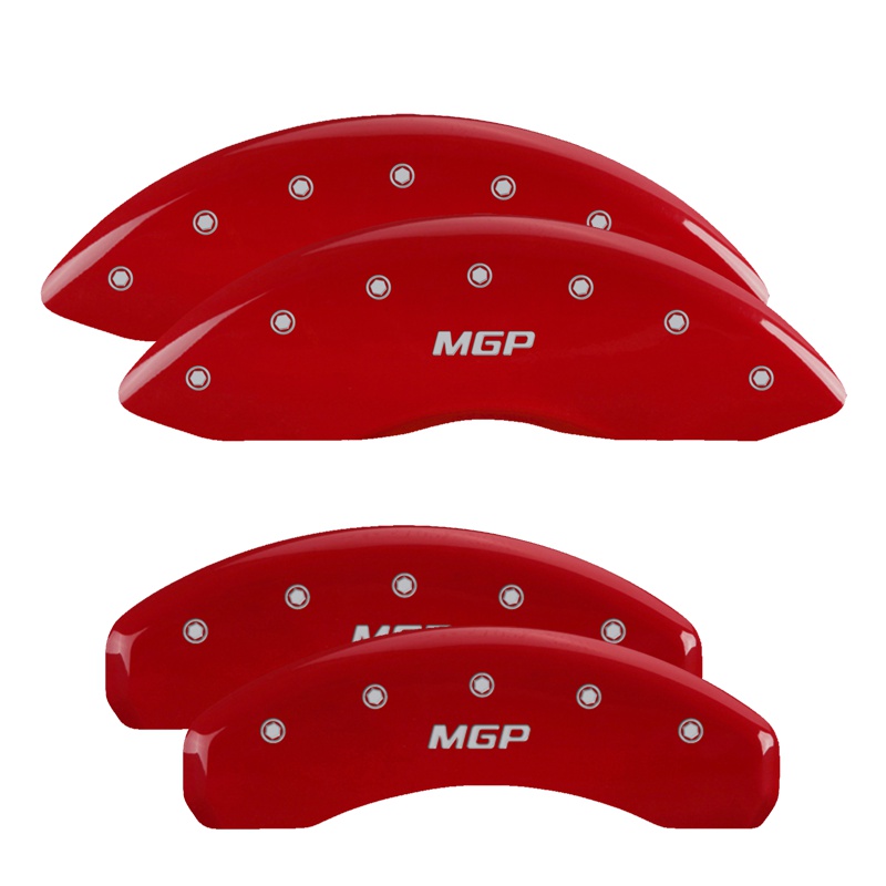MGP Brake Caliper Covers for 2015-2020 GMC (34015S) Front & Rear Set