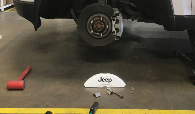 2003 grand cherokee install gas tank without skid plate