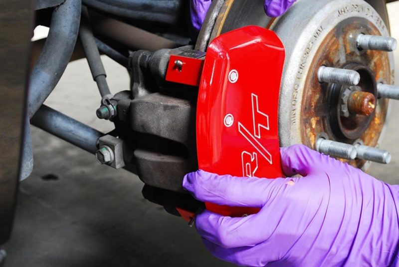 Installation MGP Caliper Covers