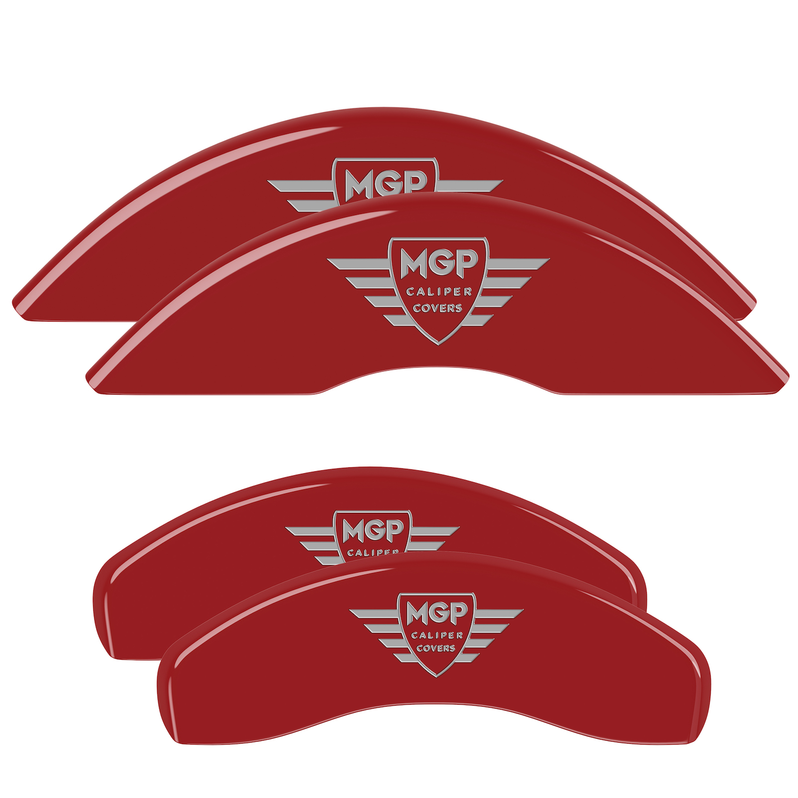 MGP Brake Caliper Covers for 2011-2023 Dodge Durango (12204S) Front & Rear  Set